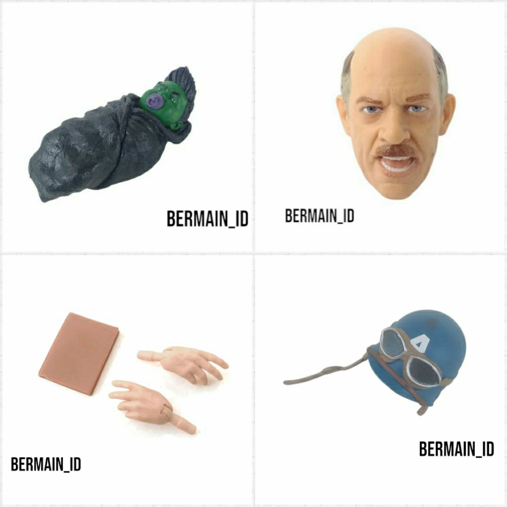 Marvel Legends Legend Part Hand tangan Head Heads Hs Sculp Kepala Jonah Jameson Baby Hulk Hand Peter