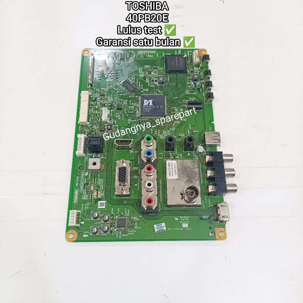 Mb TOSHIBA 40PB20E mainboard mobo modul mesin tv motherboard