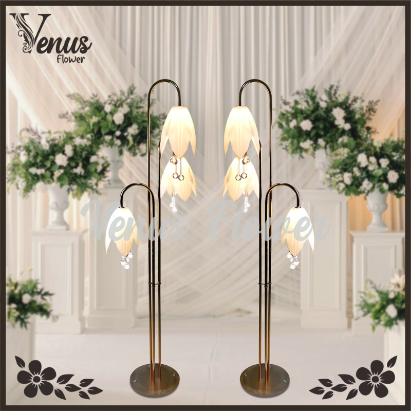 LAMPU STANDING TULIP X3/ LAMPU HIAS AESTHETIC/ LAMPU DEKORASI RUMAH/ LAMPU HIAS POJOK