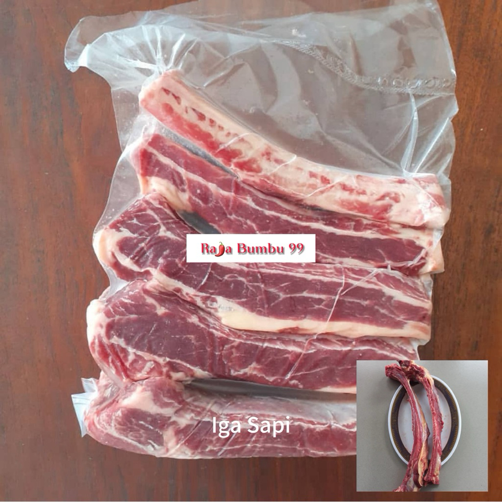 

Iga sapi , Daging Sapi , Tulang Rangu , Tetelan 250 gr