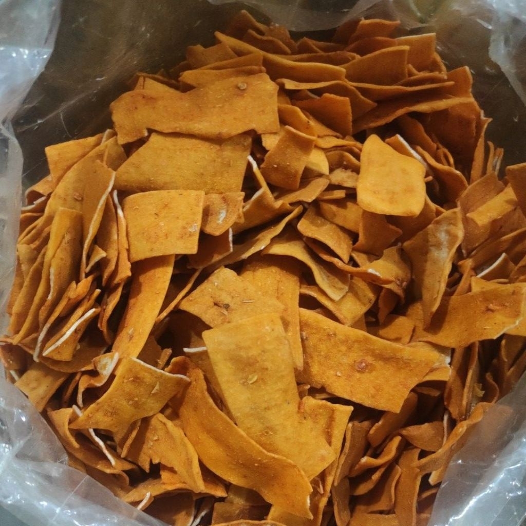 

Kerupuk Slondok Pedas Super Cap Lombok REPACK Timbangan