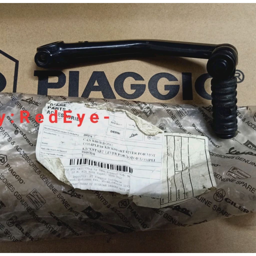 Kick Starter Piaggio Zip - Selahan Piaggio Zip Original