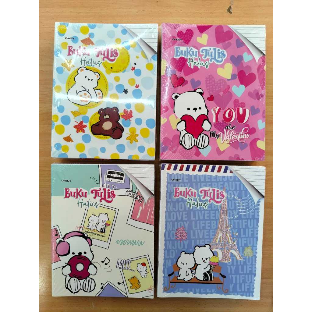 

OKEY - 10 Buku Tulis Halus 38 Lembar 1 Pack / Buku Tulis Halus 1 Pack