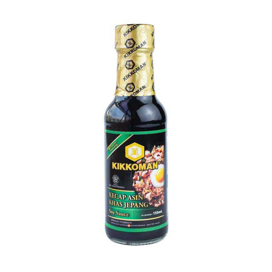 

Kikkoman Kecap Asin Khas Jepang 150ml - Soy Sauce 150ml