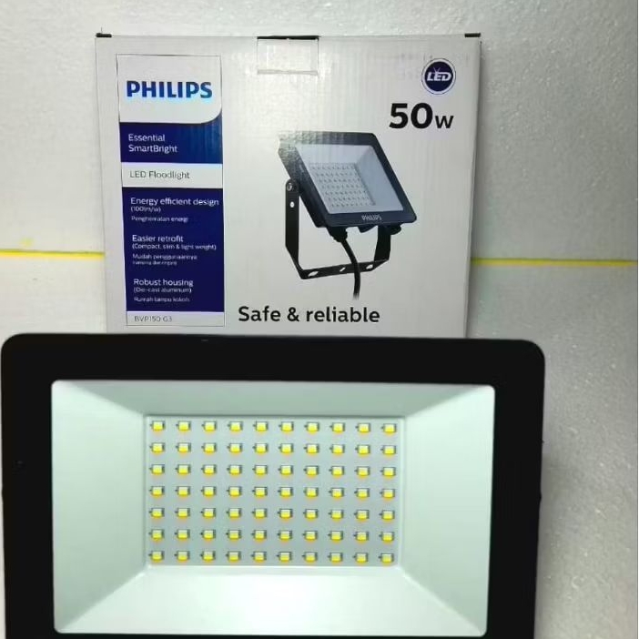 Philips Lampu Sorot LED Outdoor BVP150 50W 220V/Lampu Sorot LED Philips outdoor 50W