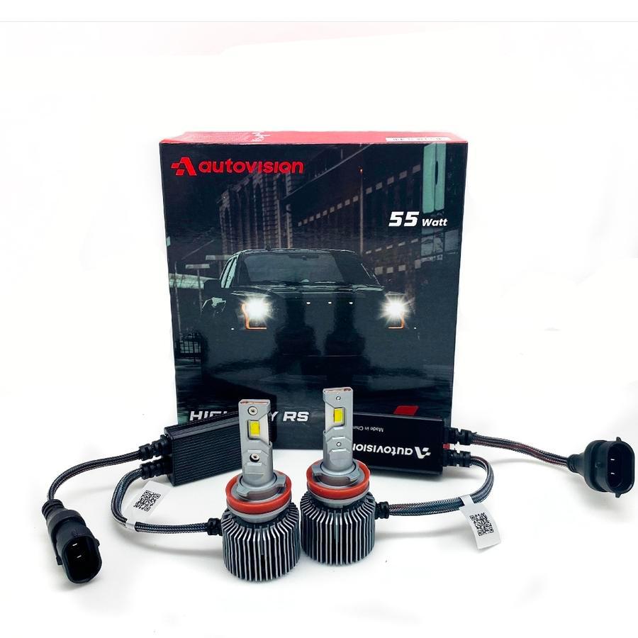 Lampu Mobil Utama/Kabut LED 3 Warna Highway RS H11 55W Autovision