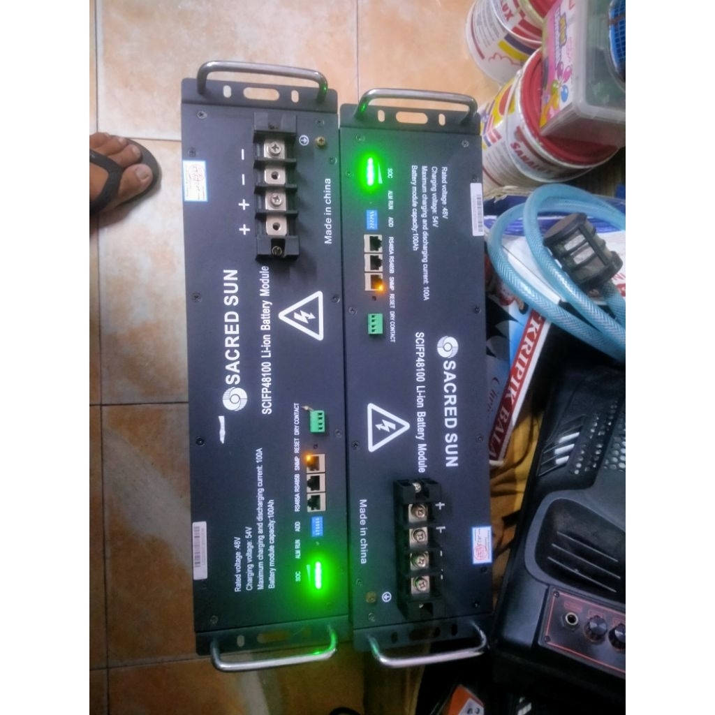 BATRE LITIUM 100 AH 48V SACRED SUN zte