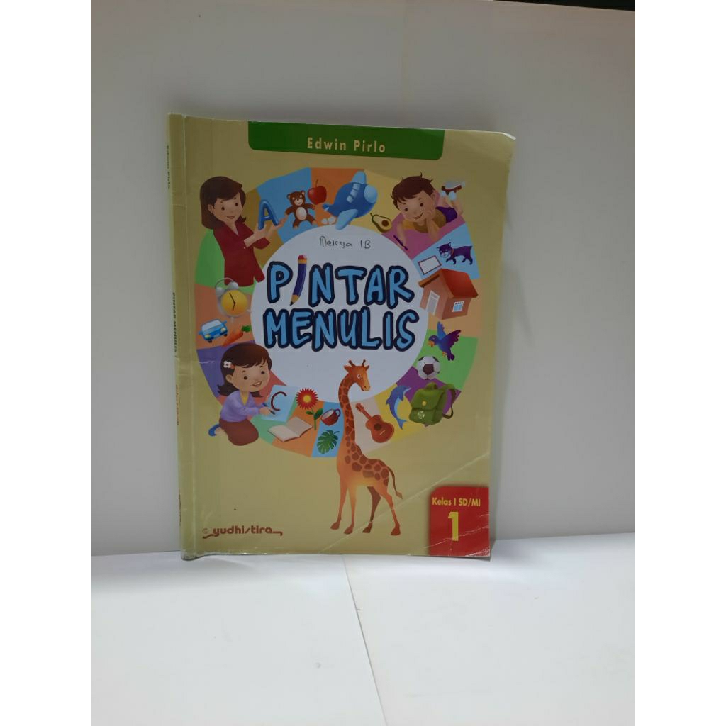 Bekas - Pintar Menulis Kelas 1 SD/MI Penerbit Yudhistira