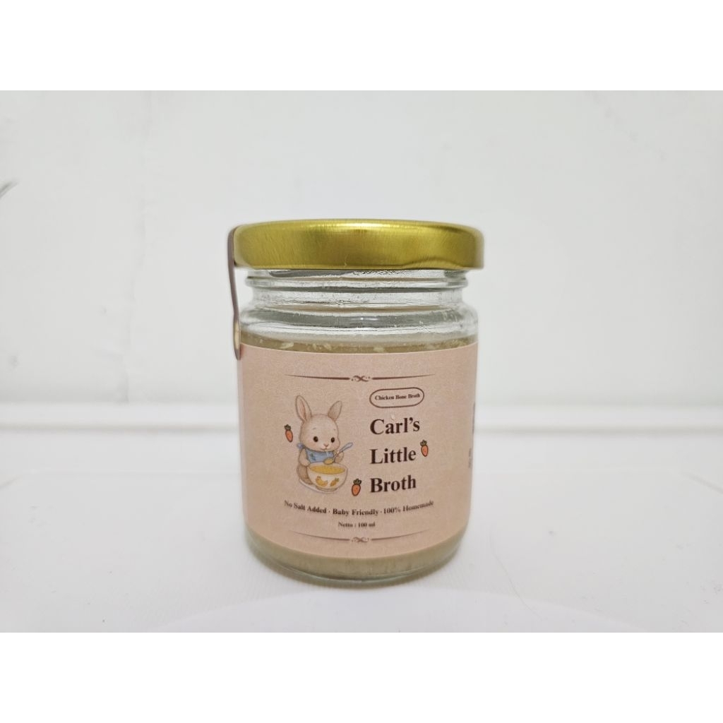 

[3 Jar @100ml] Chicken Bone Broth Kaldu Ayam Asli Homemade Immune BB Booster