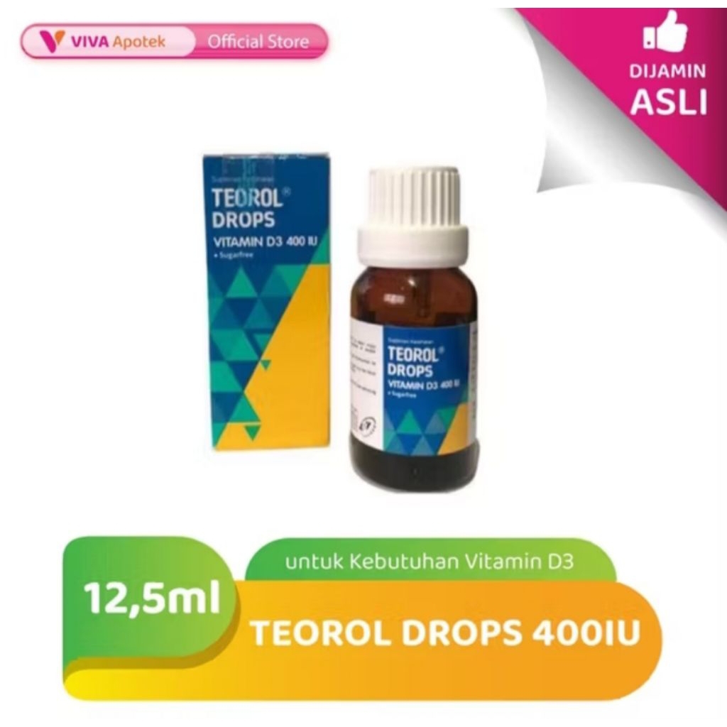 Teorol Drop 400 iu ( Vitamin D3 400 iu)