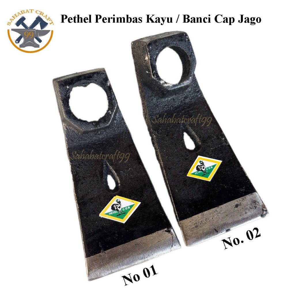 Sahabat Craft Petel ll Banci ll Petel Cap Jago ll Banci Cap Jago / Alat Perimbas Kayu / Tatah Kayu
