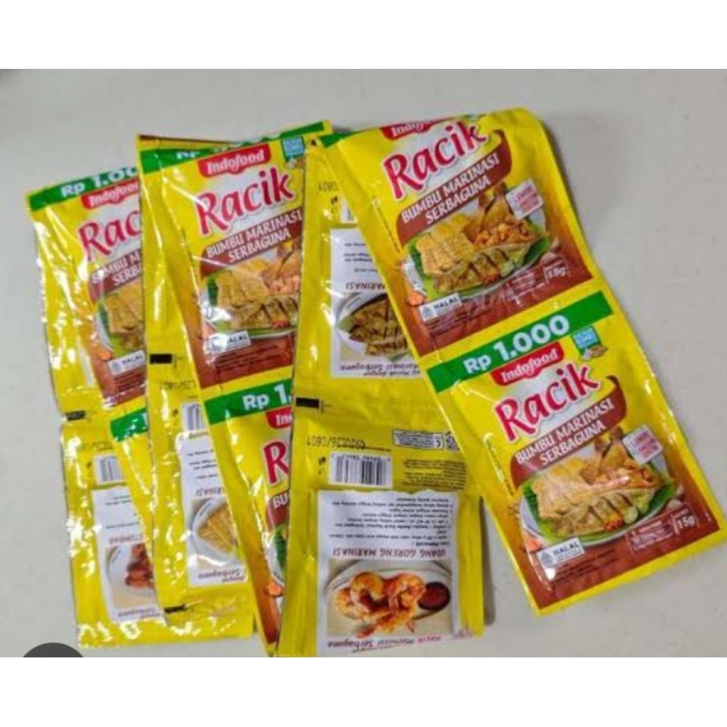 

RACIK BUMBU MARINASI SERBAGUNA 1000 10SACHET
