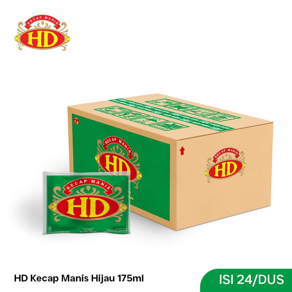 

HD Kecap Manis Rempah Refill 175ml ISI 24 pcs