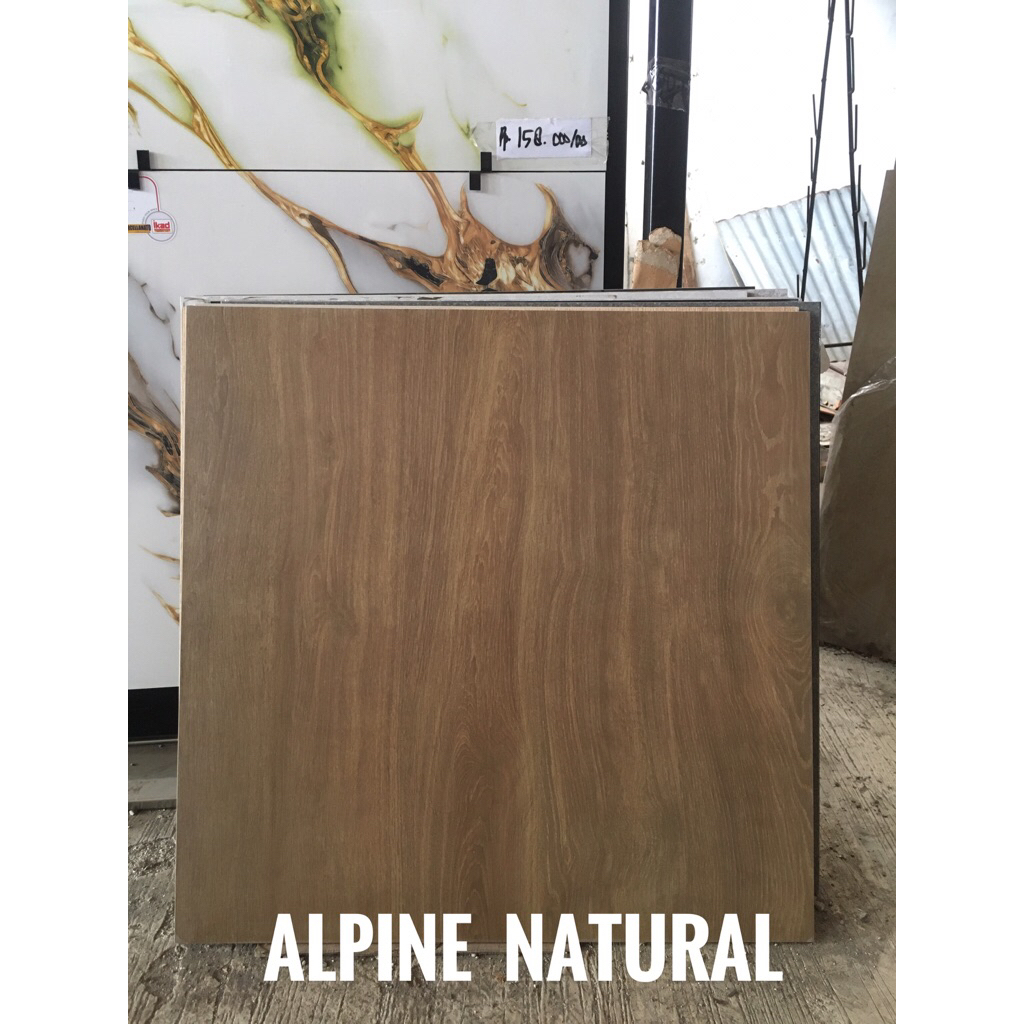 GRANIT 60x60 kasar matt kesat urat kayu tangga teras dapur infiniti tebal lokal sni alpine