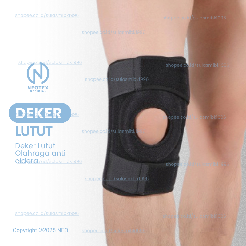 Deker Pelindung Lutut Dekker Penyangga Pengaman kaki Olah Raga Decker Penyanggah Lutut Voli Radang n