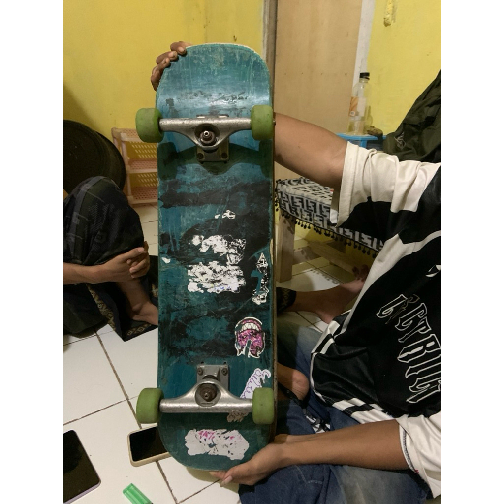 fullset skateboard full blank dapet 2 deck