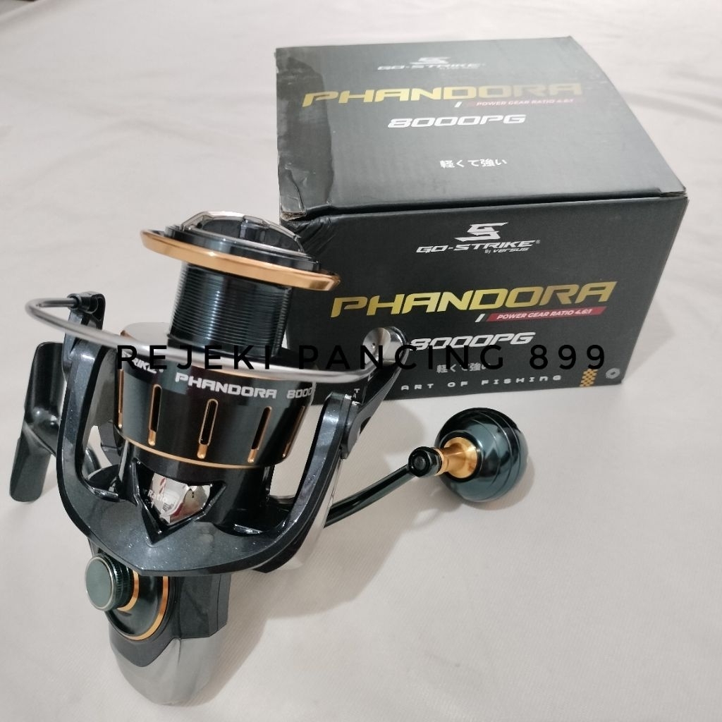 Reel Pancing spinning Go-Strike Versus Phandora 8000PG POWER HANDLE