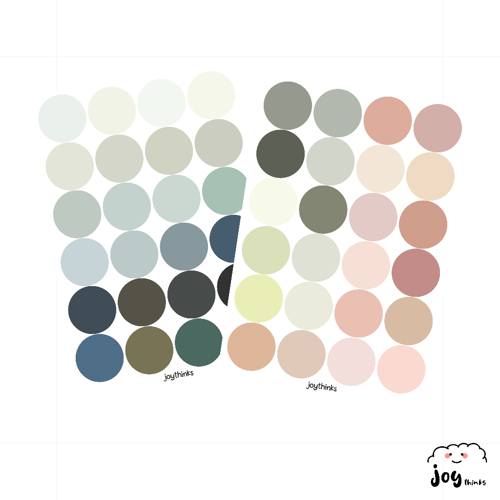 

BASIC STICKER DOT DECO - STIKER BULAT POLOS (ISI 24)