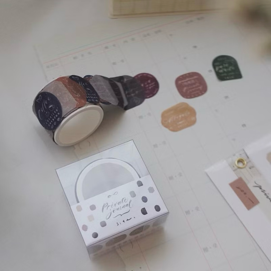 

Mr. Eggplants Private Journal Sticker Roll