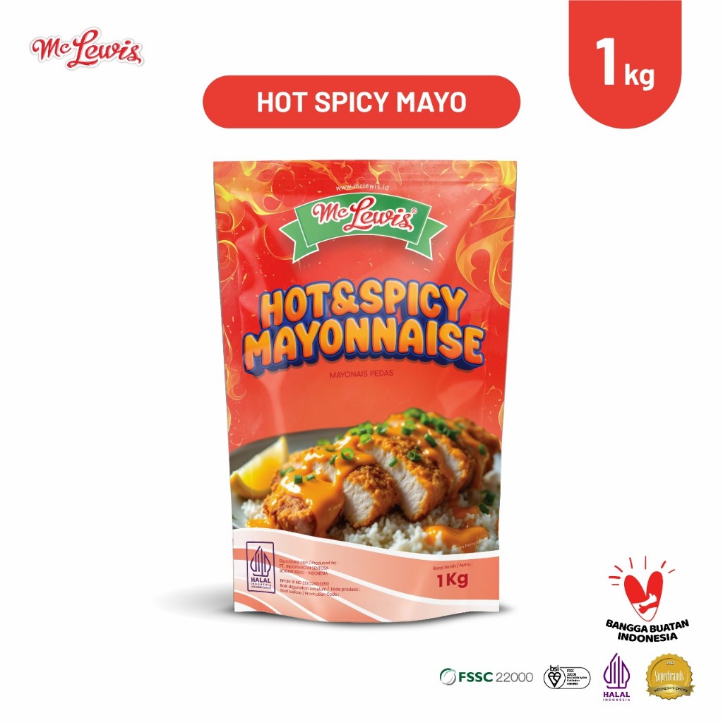 

Mc Lewis Mayo Hot Spicy - 1Kg