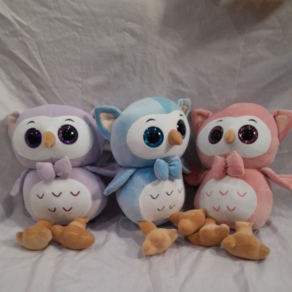 Boneka Owl Burung Hantu Lucu Plush Toys Burung Hantu Spandek premium