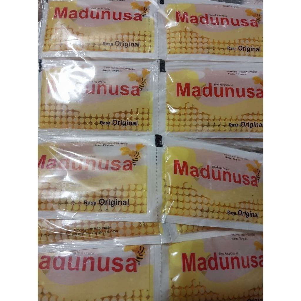 

madunusa renceng isi 20 sachet