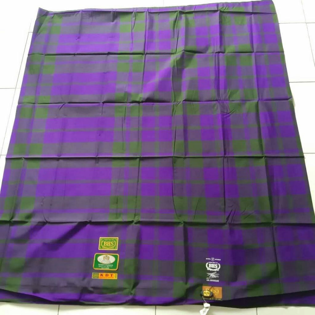 LIMITED EDITION SARUNG BHS EXCELLENT GOLD TYPE KDT BERTANDATANGAN RESMI OLIVE TUA KOTAK BESAR FULL S