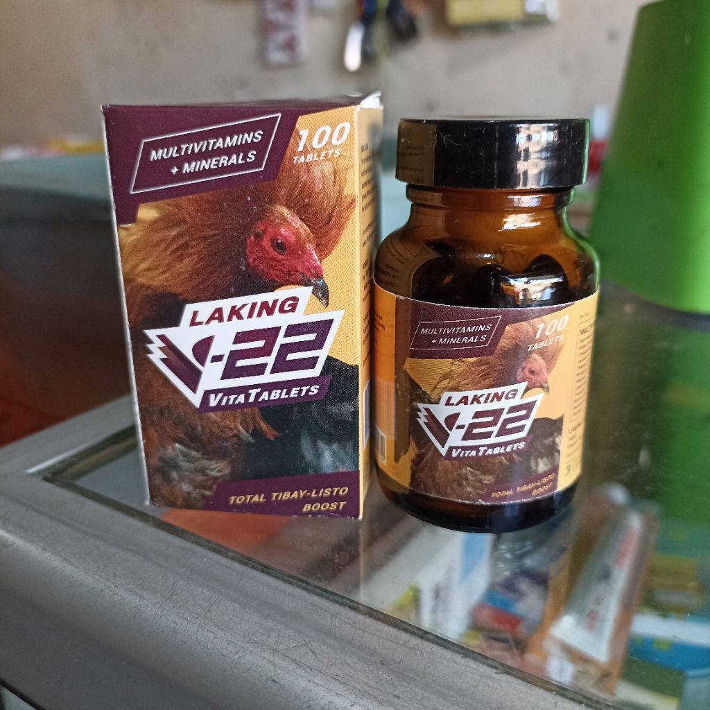 V22 V 22 MULTIVITAMIN FILIPIN AYAM TARUNG