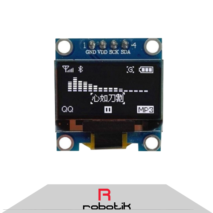 OLED 0.96 Inch 4 Pin I2C IIC Display White Arduino LCD 128x64 0.96" / 0.96 Oled