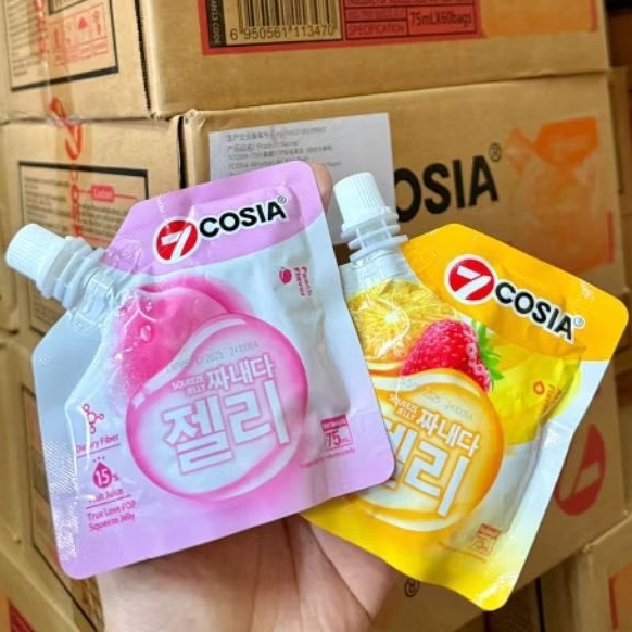 

(1 DUS) 7COSIA TRUE LOVE SQUEZZE JELLY 75 ML ISI 60 PCS