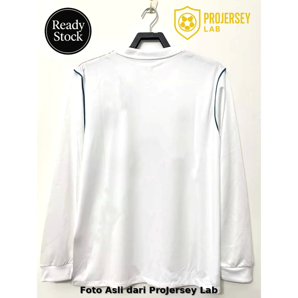 (BARU) RETRO LS JERSEY BOLA MAD IRD HOME 2017 2018 LENGAN PANJANG