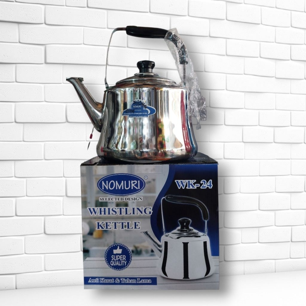 Ceret  Stainless Steels NOMURI WK - 24 CM Whistling Kettle