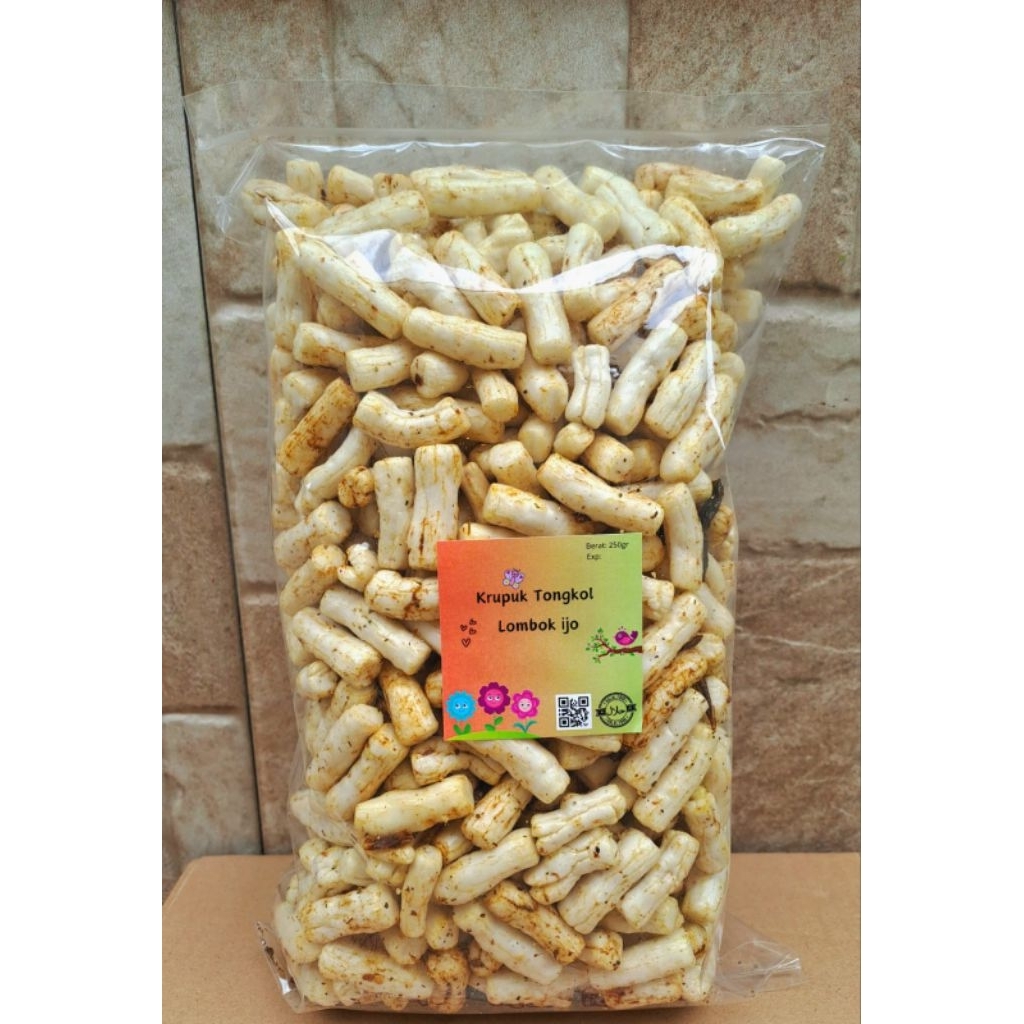 

Krupuk Tongkol Lombok Ijo berat 250gr