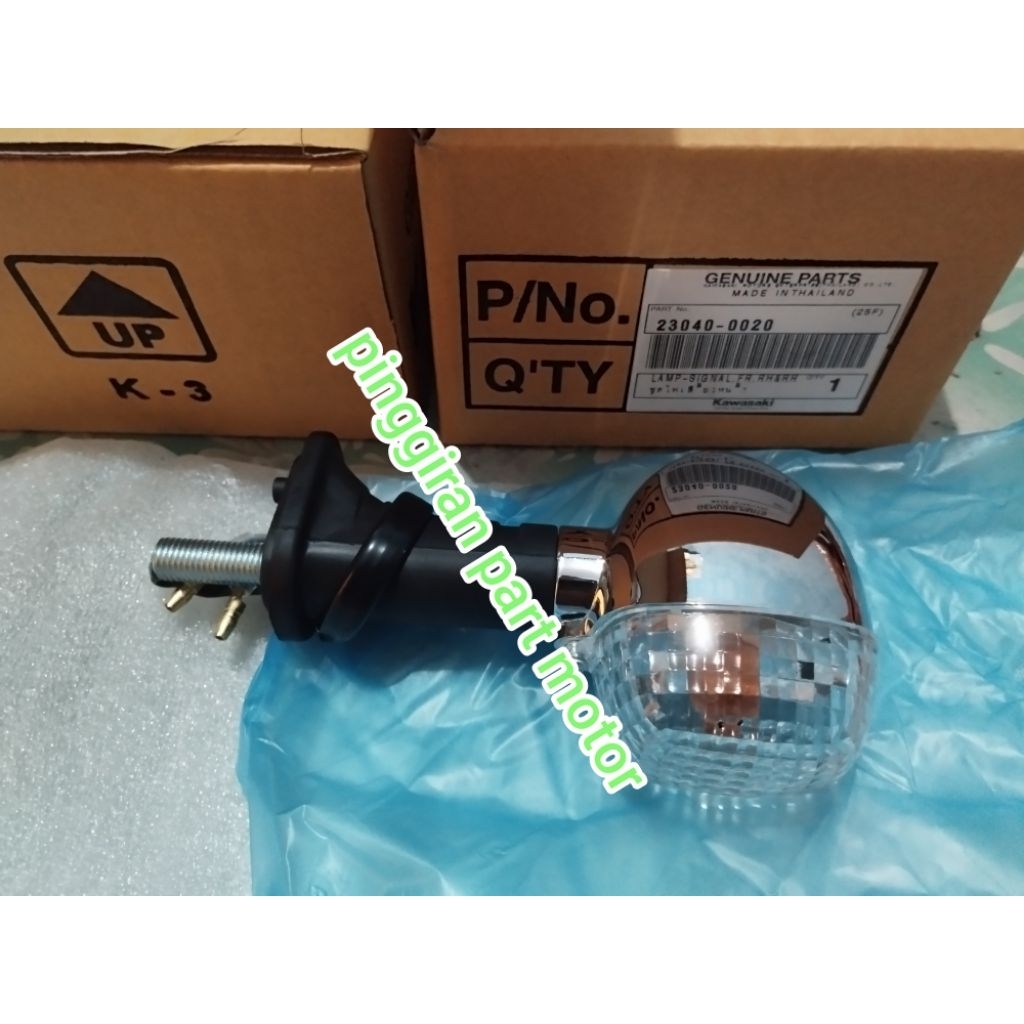 lampu sein sen belakang kiri ninja r ss original