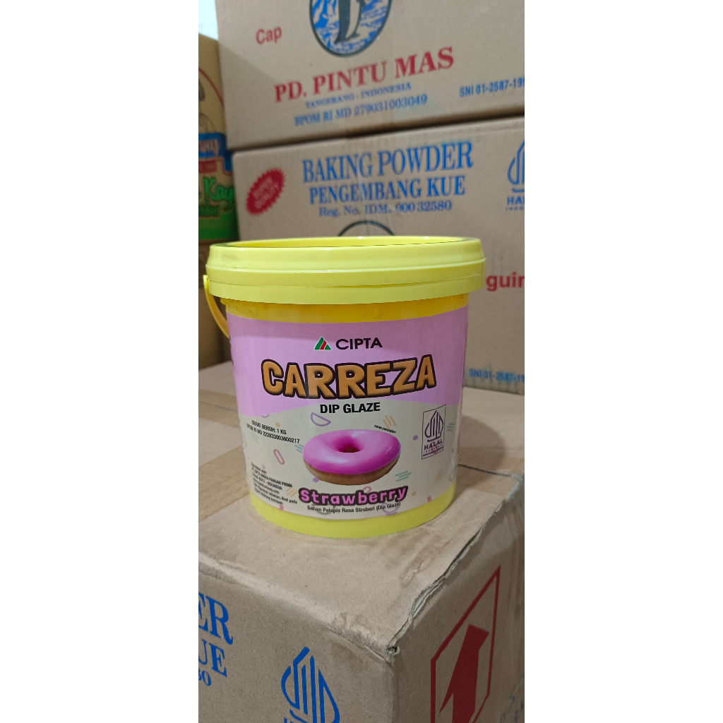 

DIP GLAZE CARREZA RASA STRAWBERRY 1KG