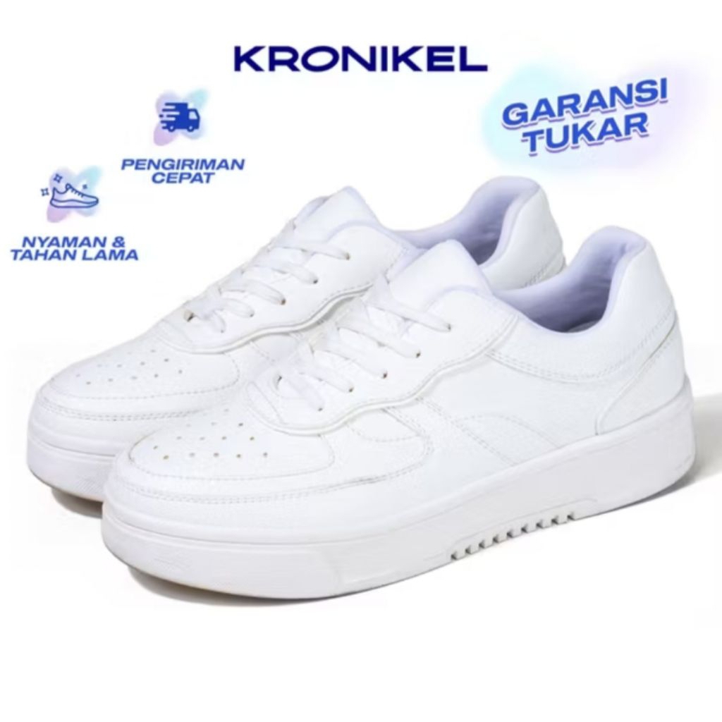 Preloved Sneakers Sepatu Putih Wanita Local Kronikel Project