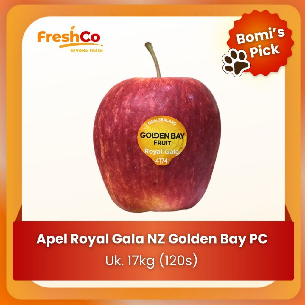 

FreshCo Apel Royal Gala NZ Golden Bay 17KG