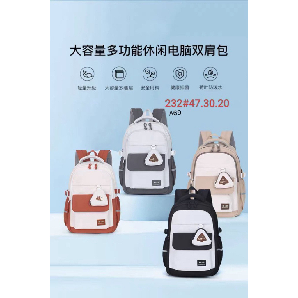 RANSEL IMPORT BAHAN KANVAS PREMIUM