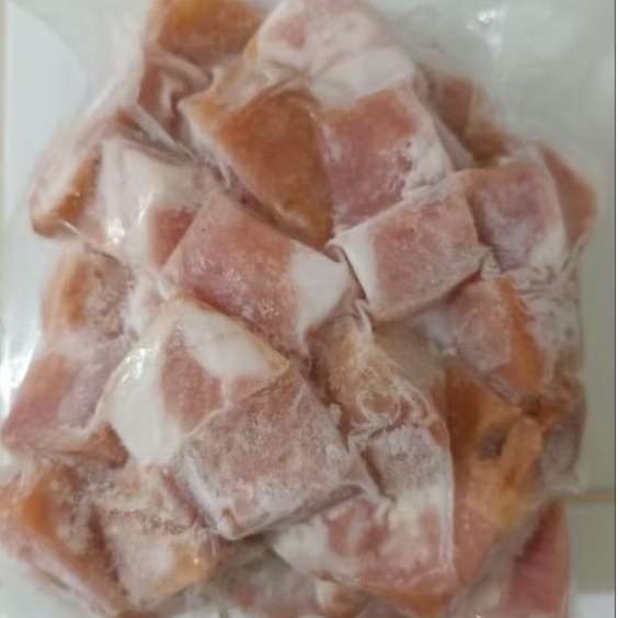 

Pork Bacon Cube - Bacon Bits Smoked 500 gr