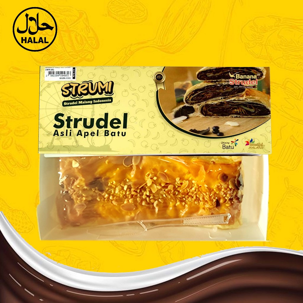 

Murah !! Strumi (Strudel Ukuran Mini) Varian Choco Almond | Oleh-Oleh Khas Malang Jawa Timur