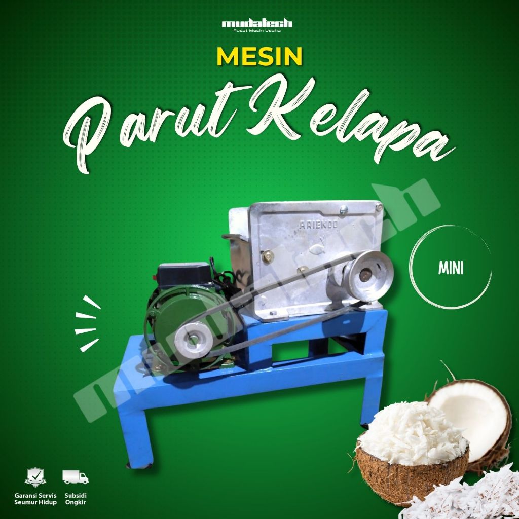 Mesin Parut Kelapa Listrik Serbaguna Parutan Kelapa Otomatis