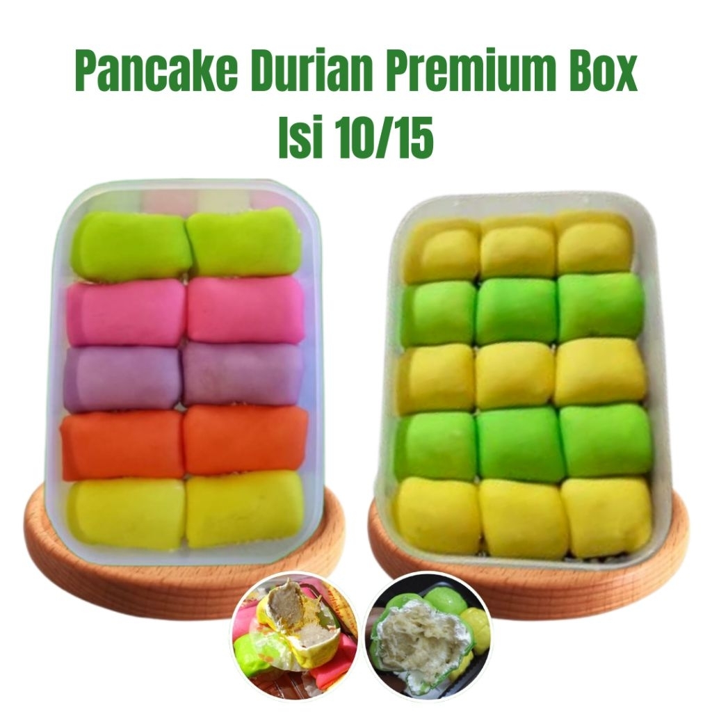 

Pancake Durian Premium Box isi 10/15