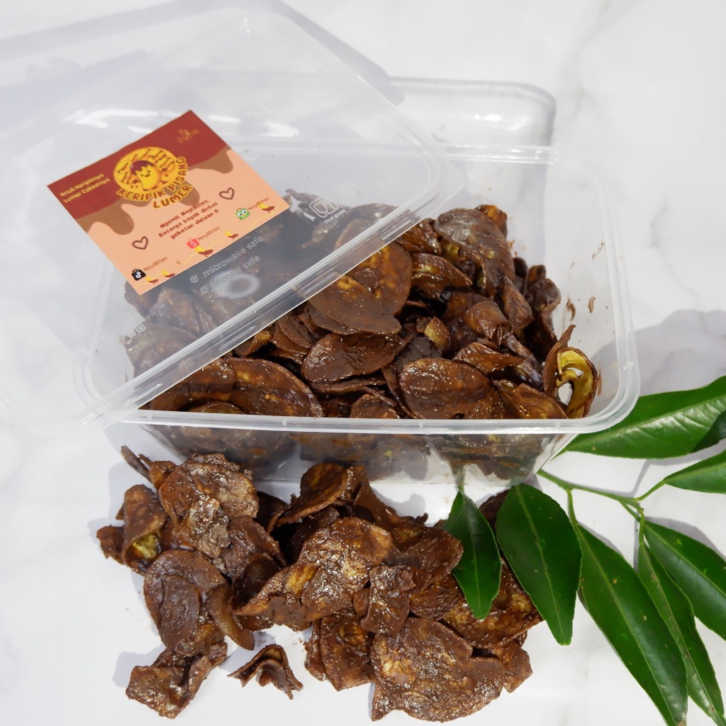 

Keripik Pisang Lumer kemasan 250gram by NaylBites | Cemilan Kripik Pisang Coklat | Banana Chips