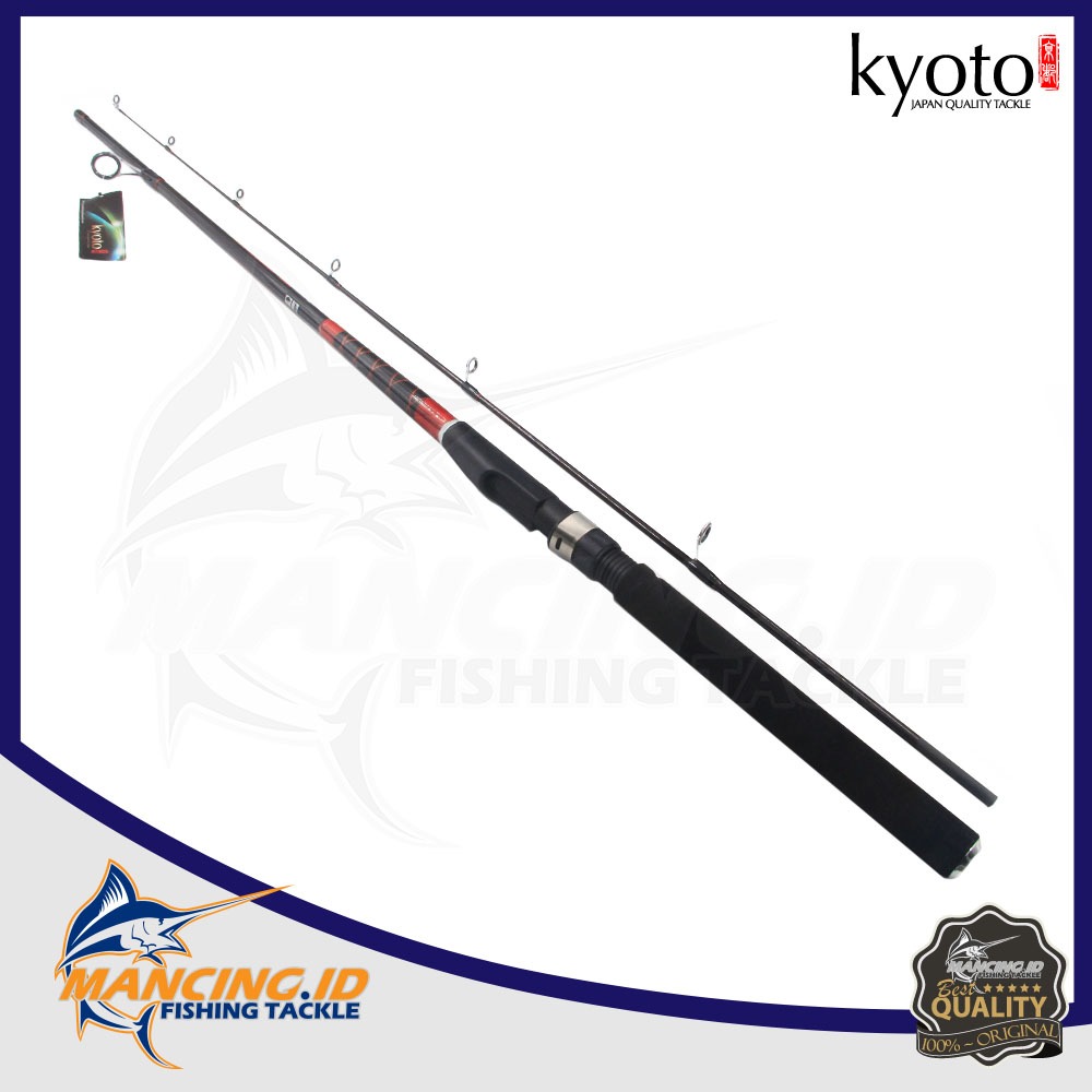 Fishing Rod Kyoto ELANTRA Power Carbon Solid Tip Joran Pancing Spining