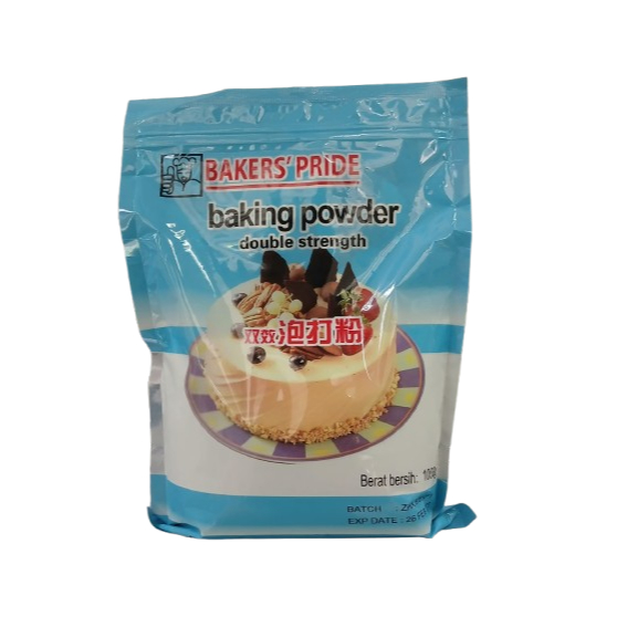 

Bakers Pride Baking Powder Double Strength 1Kg