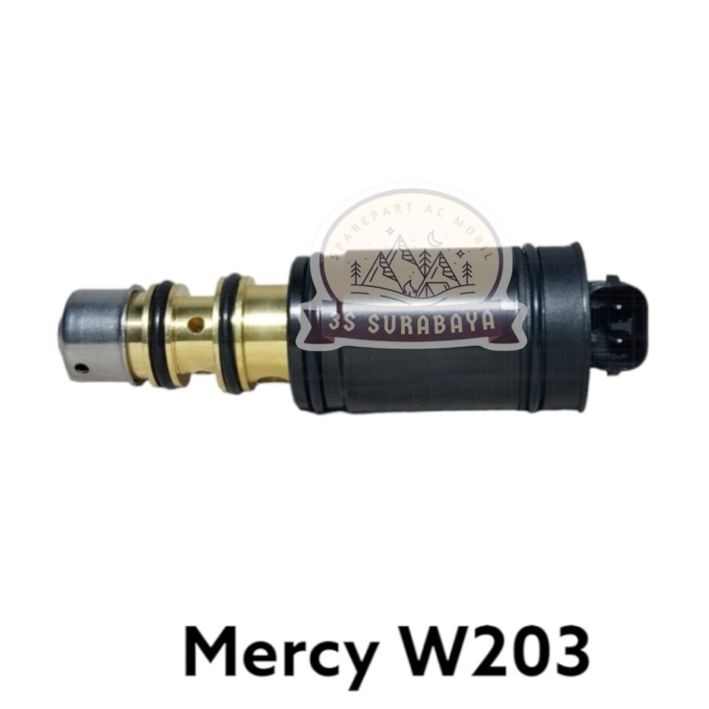 Control Valve W203 Model Denso Ac mobil Thermo Valve Sensor Selenoid Kompresor Kontrol Valve (Baru/N
