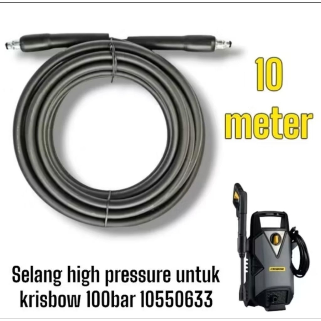 selang jet cleaner krisbow 100 bar NEWselang jet cleaner krisbow  FRHPE 100a 10550633 NEW