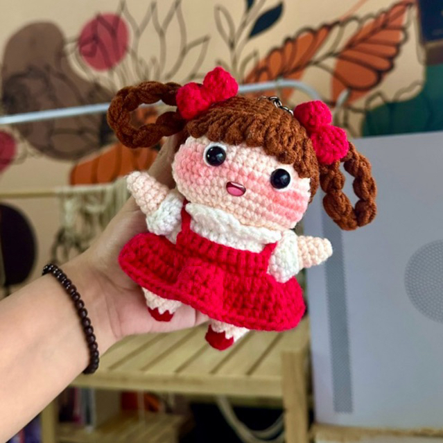 [JADOO] amigurumi keychain jadoo anime character/ gantungan kunci boneka