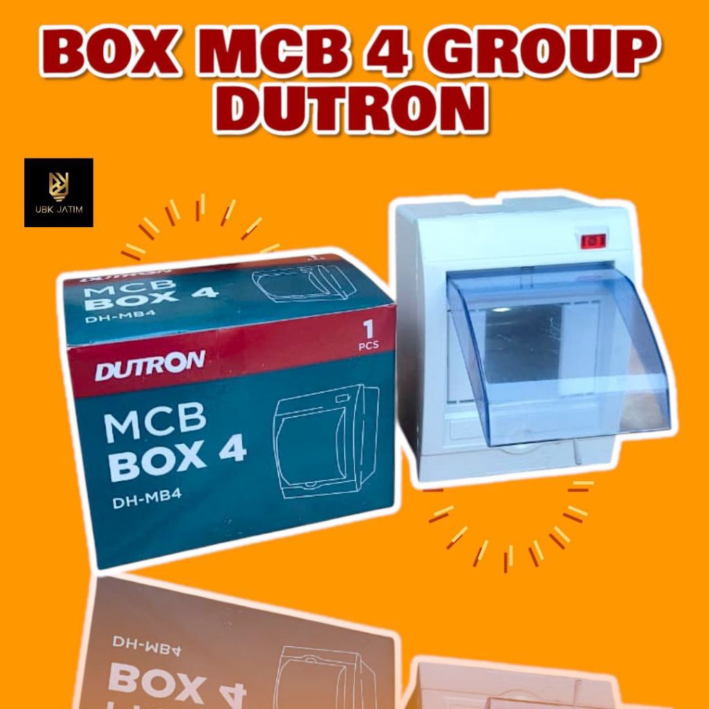 BOX MCB 4 GROUP DUTRON RUMAH MCB SNI