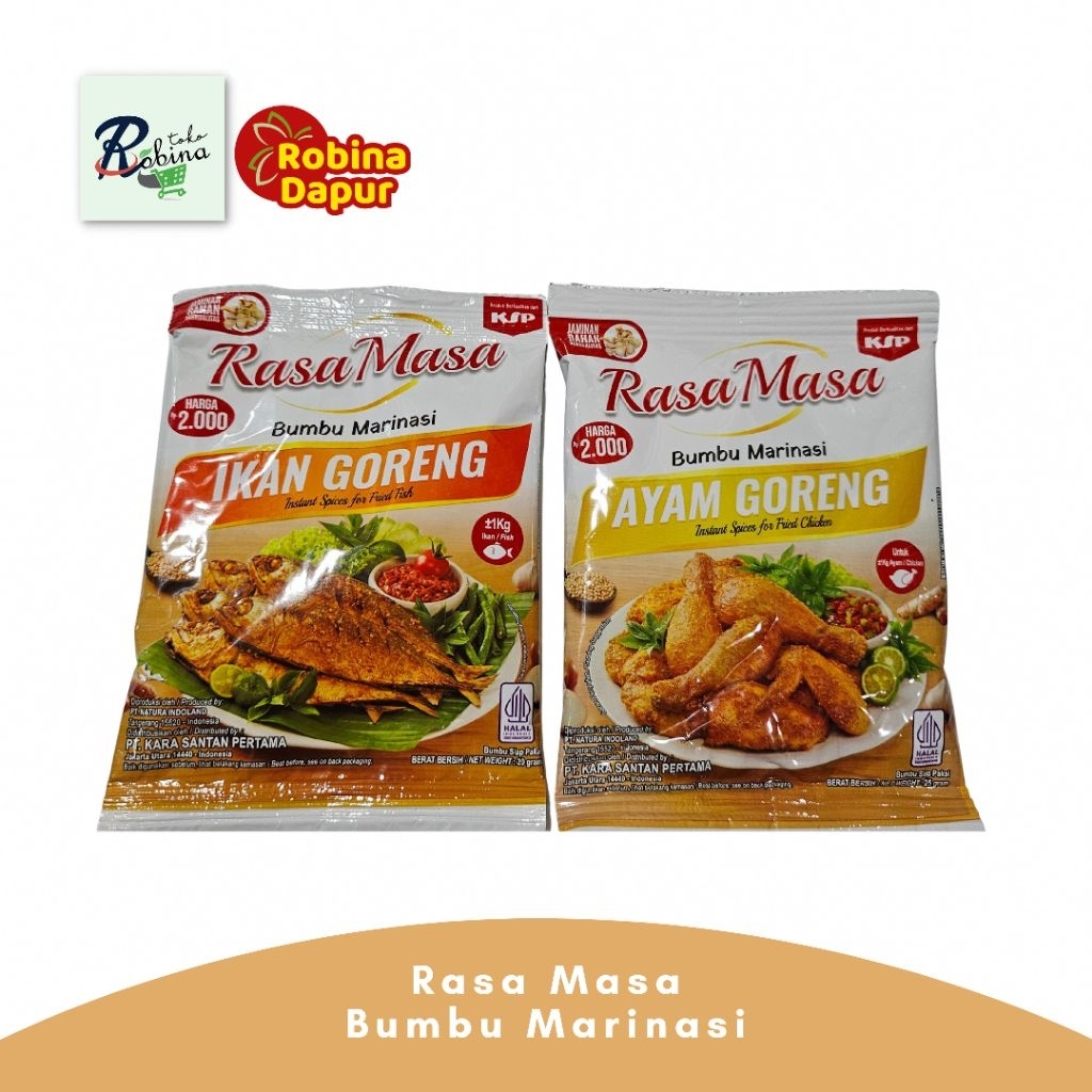 

Bumbu Marinasi Rasa Masa Sachet
